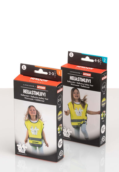 Mumitroldene refleksvest2 med lynlås L-XL - L-XL / > 170cm - >170 cm - Dsignhouse