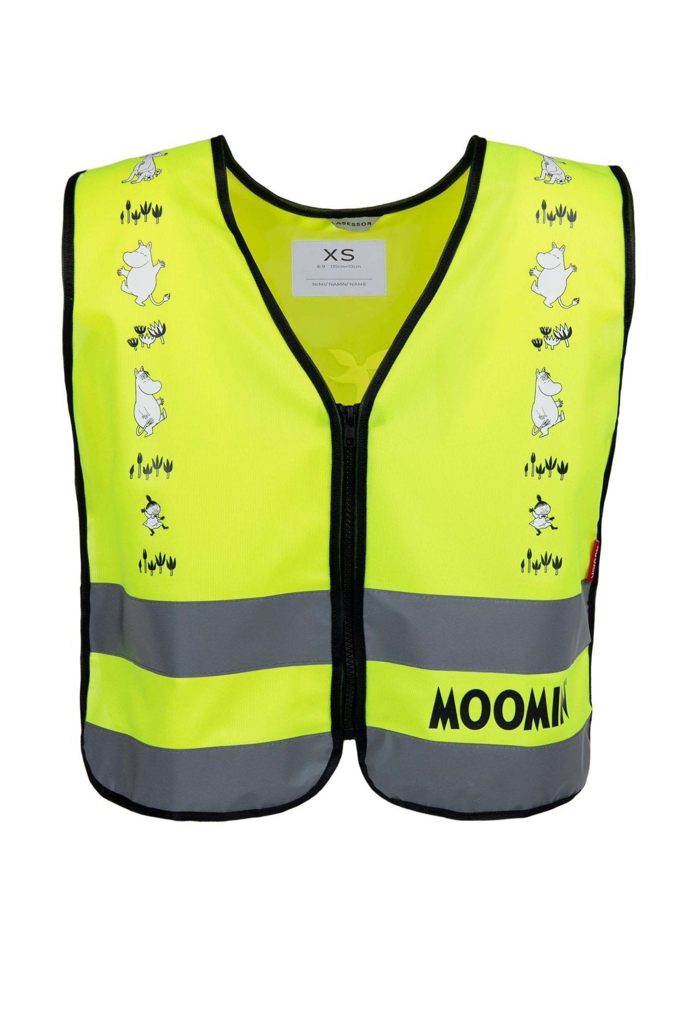 Mumitroldene refleksvest2 med lynlås L-XL - L-XL / > 170cm - >170 cm - Dsignhouse