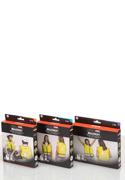 Mumitroldene refleksvest2 med lynlås L-XL - L-XL / > 170cm - >170 cm - Dsignhouse