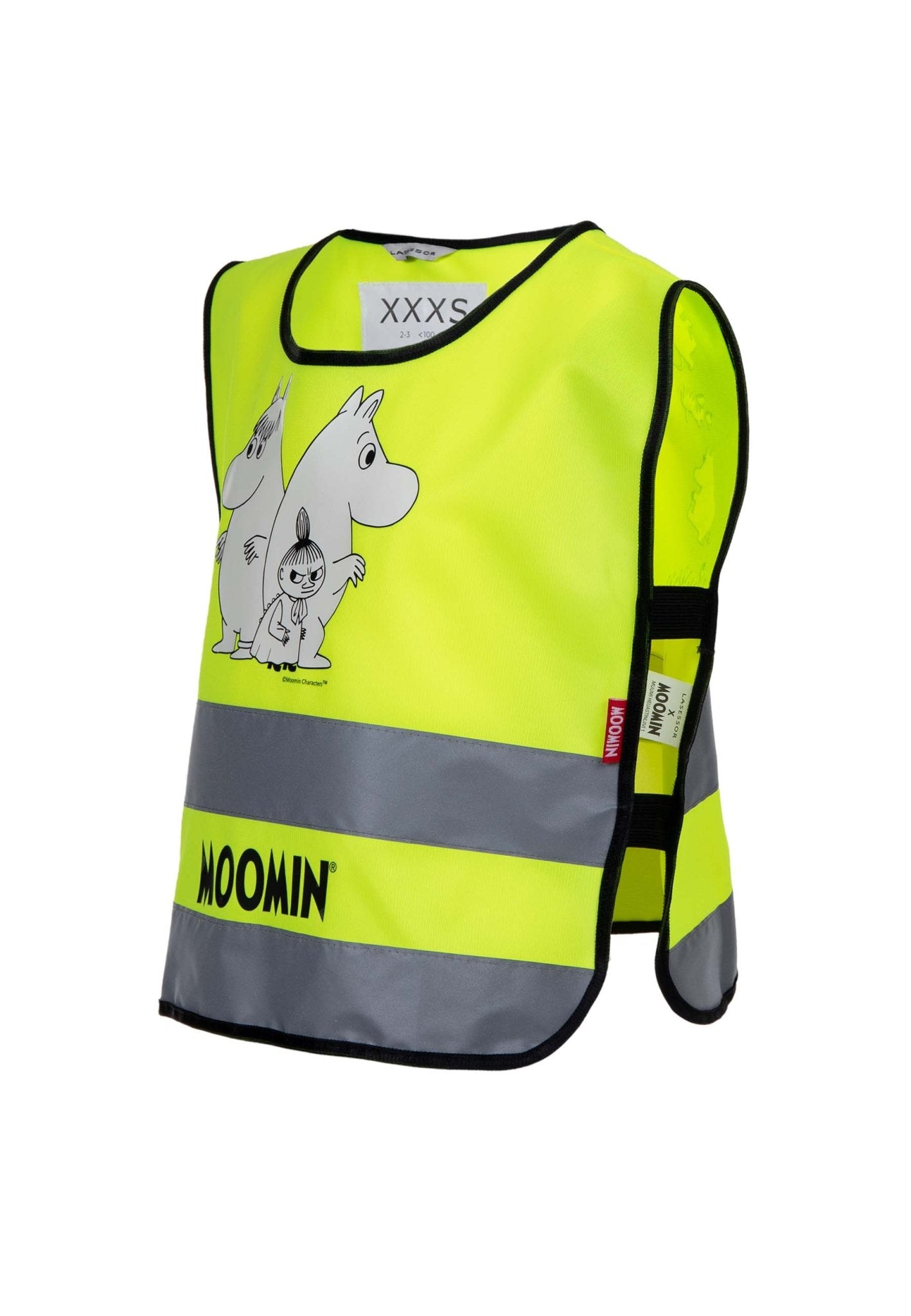 Mumitroldene refleksvest2 med lynlås L-XL - L-XL / > 170cm - >170 cm - Dsignhouse