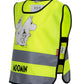 Mumitroldene refleksvest2 med lynlås L-XL - L-XL / > 170cm - >170 cm - Dsignhouse