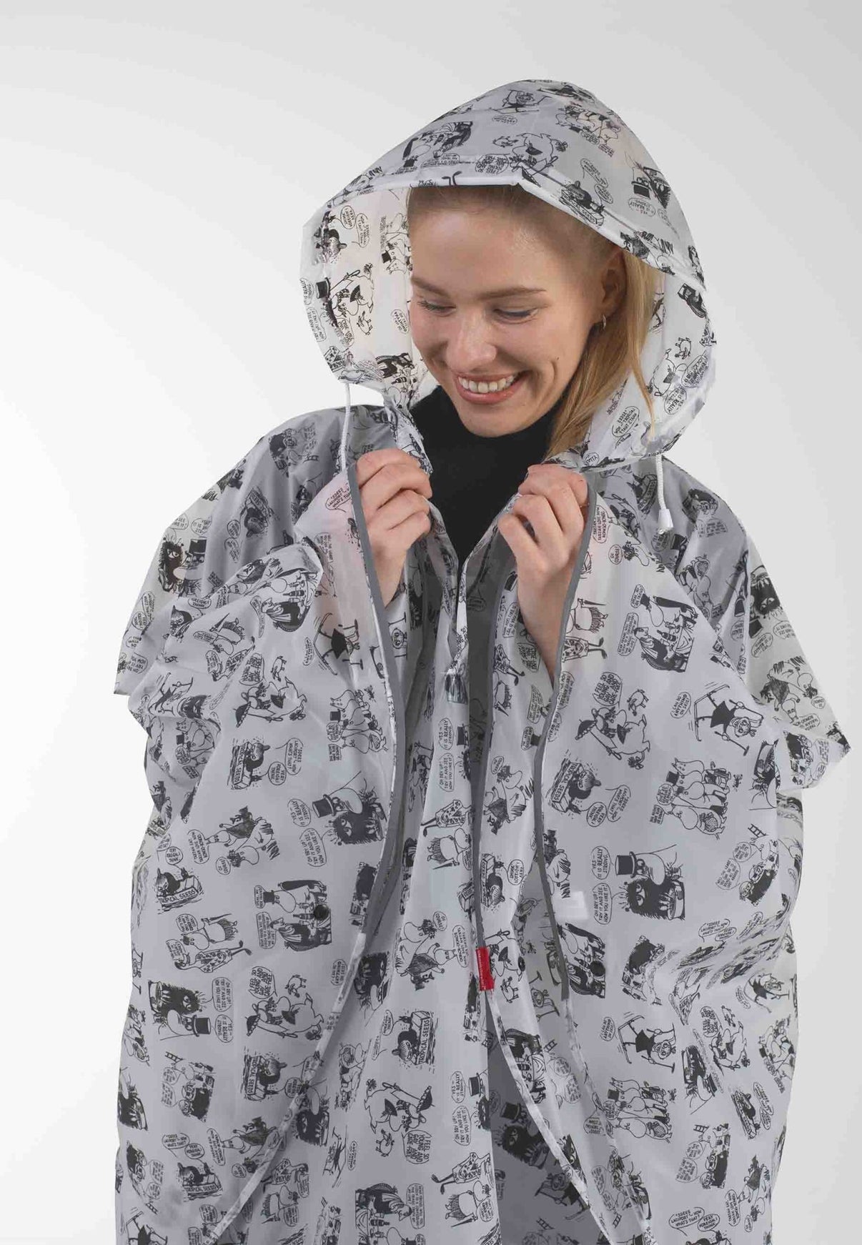 Mumitroldene regnslag Hvid, S - Dsignhouse