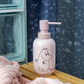 Mumitroldene sæbedispenser 350ml. Powder rose - A-grade porcelÊn/keramik - Dsignhouse