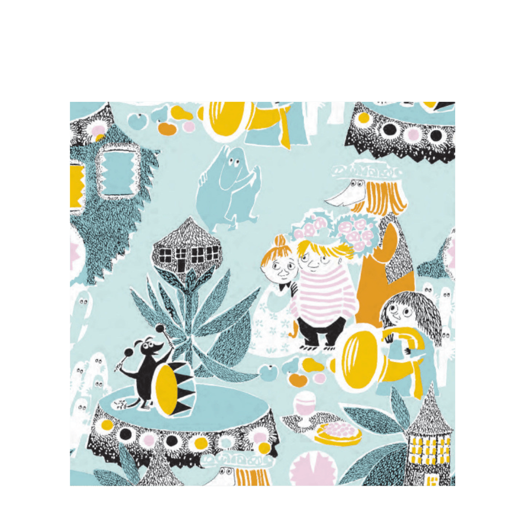 Mumitroldene serviet Fields 20stk 33cm - Dsignhouse
