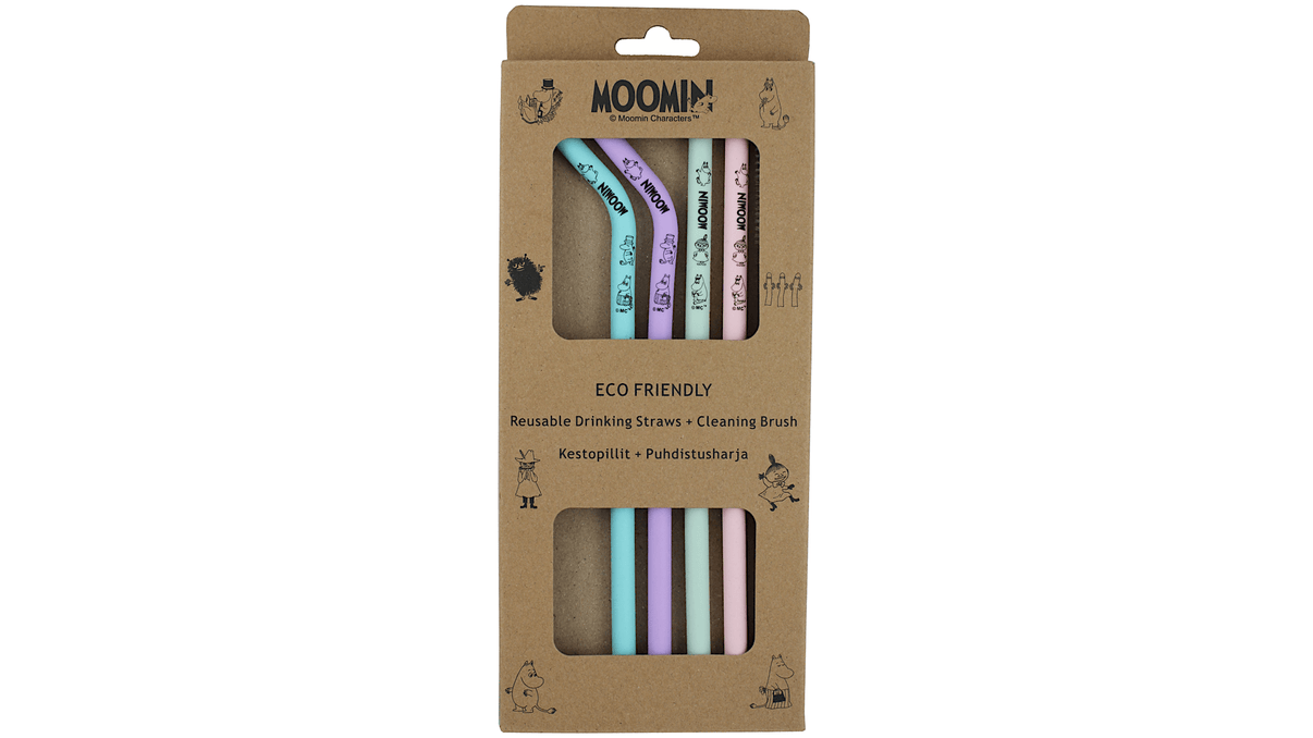 Mumitroldene silikonesugerørssæt - Dsignhouse