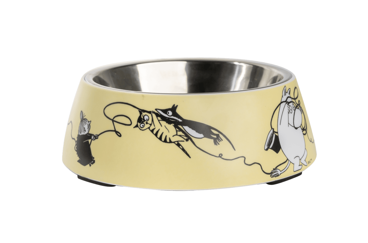 Mumitroldene silikoneunderlag 48 x 30 cm - gul - Dsignhouse