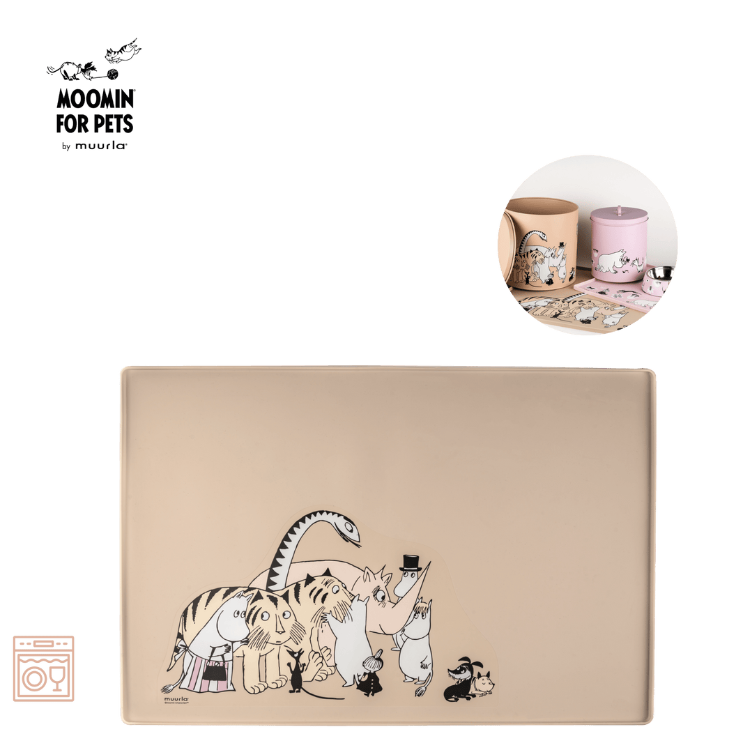 Mumitroldene silikoneunderlag 60 x 40 cm - beige - Dsignhouse