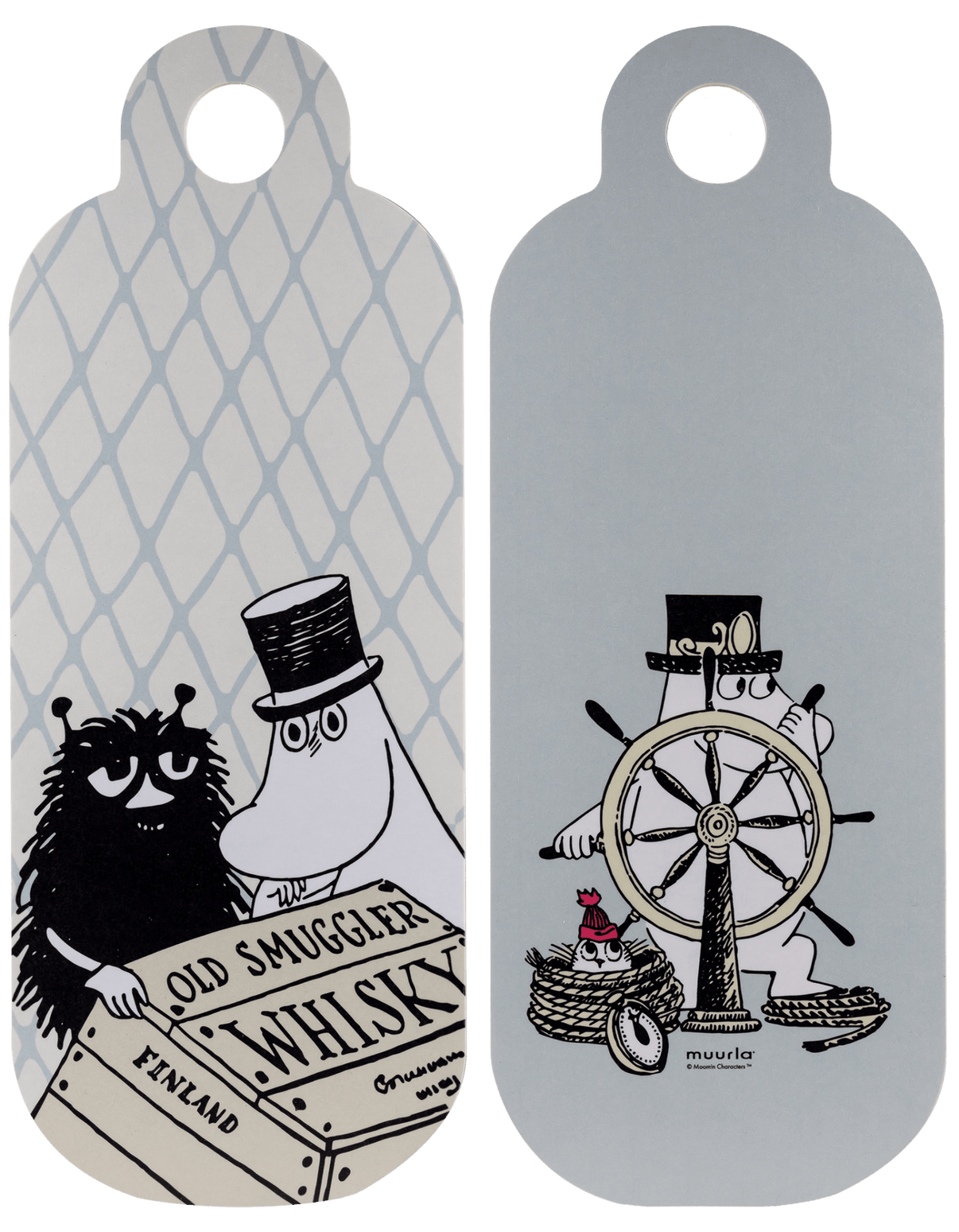 Mumitroldene skære- & serveringsbræt 17 x 44 cm - The Adventurer - Dsignhouse