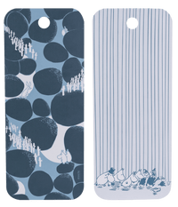 Mumitroldene skære- & serveringsbræt 18 x 44 cm - Hattifatternes Ø - Dsignhouse