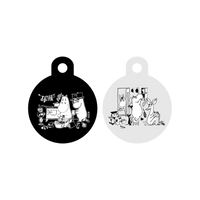 Mumitroldene skære- & serveringsbræt Ø20 cm - I køkkenet - Dsignhouse