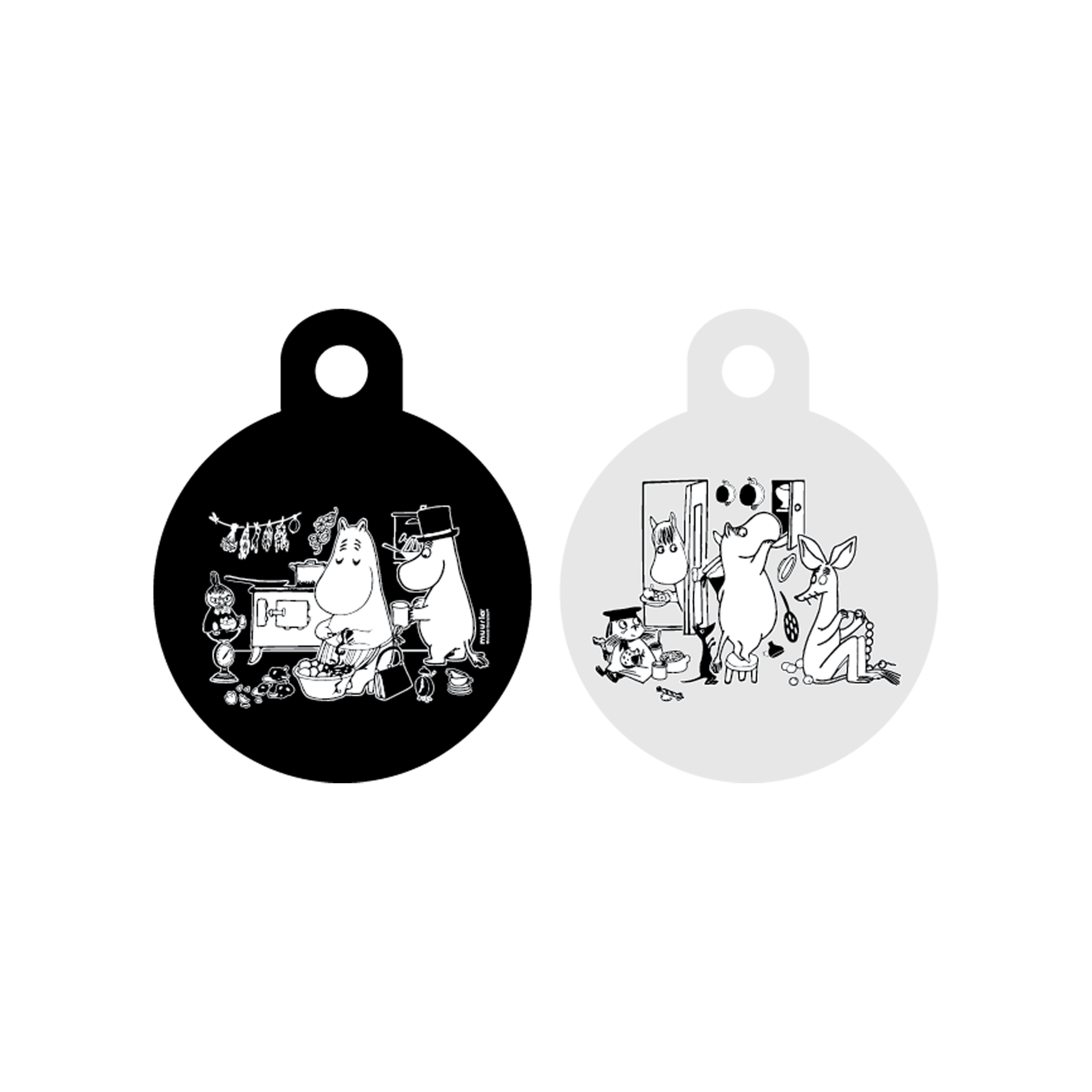 Mumitroldene skære- & serveringsbræt Ø20 cm - I køkkenet - Dsignhouse