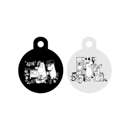 Mumitroldene skære- & serveringsbræt Ø20 cm - I køkkenet - Dsignhouse