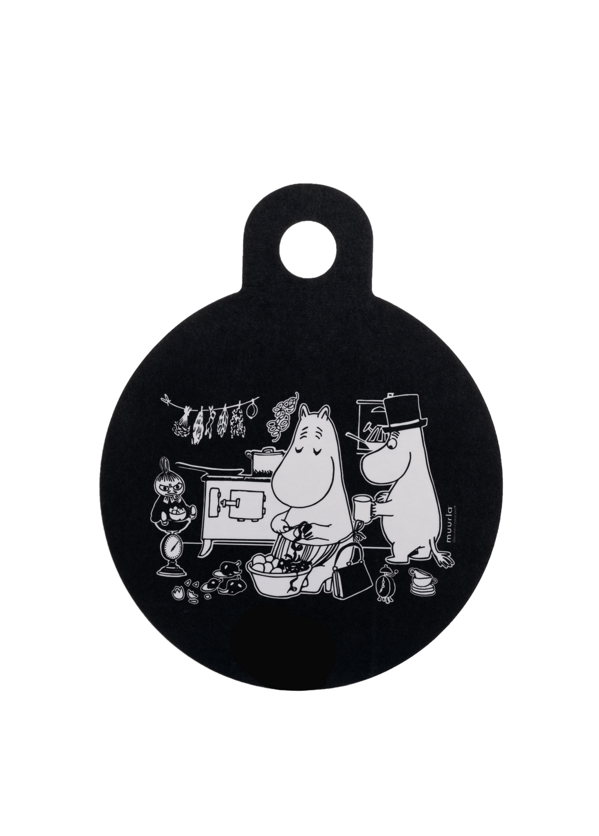 Mumitroldene skære- & serveringsbræt Ø20 cm - I køkkenet - Dsignhouse