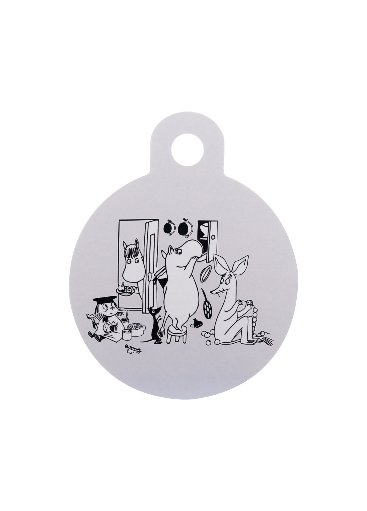 Mumitroldene skære- & serveringsbræt Ø20 cm - I køkkenet - Dsignhouse