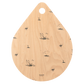 Mumitroldene skærebræt 21 x 27 cm - Sailors - Dsignhouse