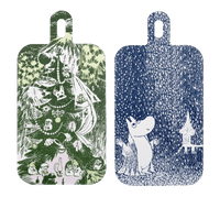 Mumitroldene skærebræt 23 x 44 cm - Celebration - Dsignhouse