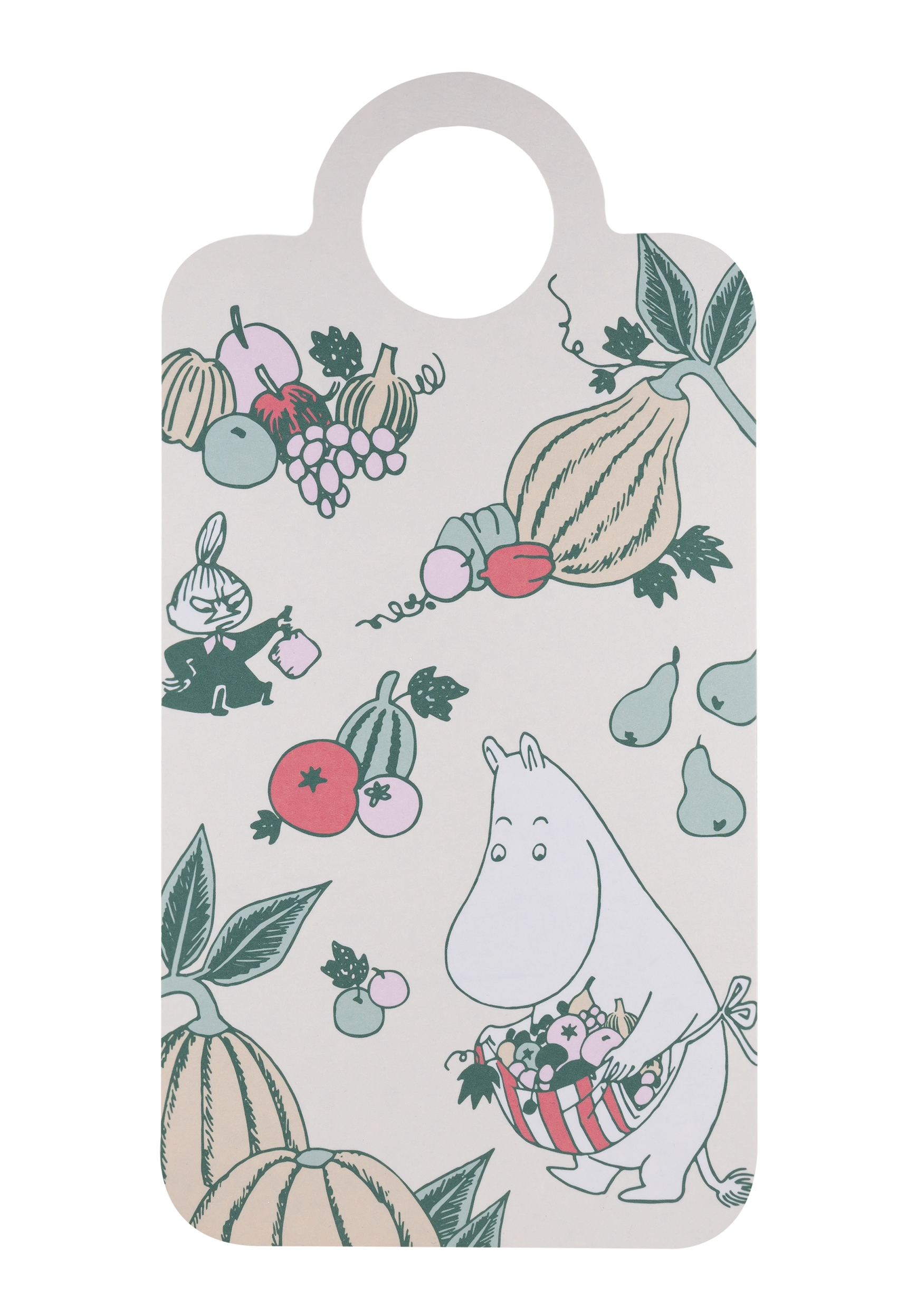 Mumitroldene skærebræt 23 x 44 cm fra Seasonal Delicacies - Dsignhouse