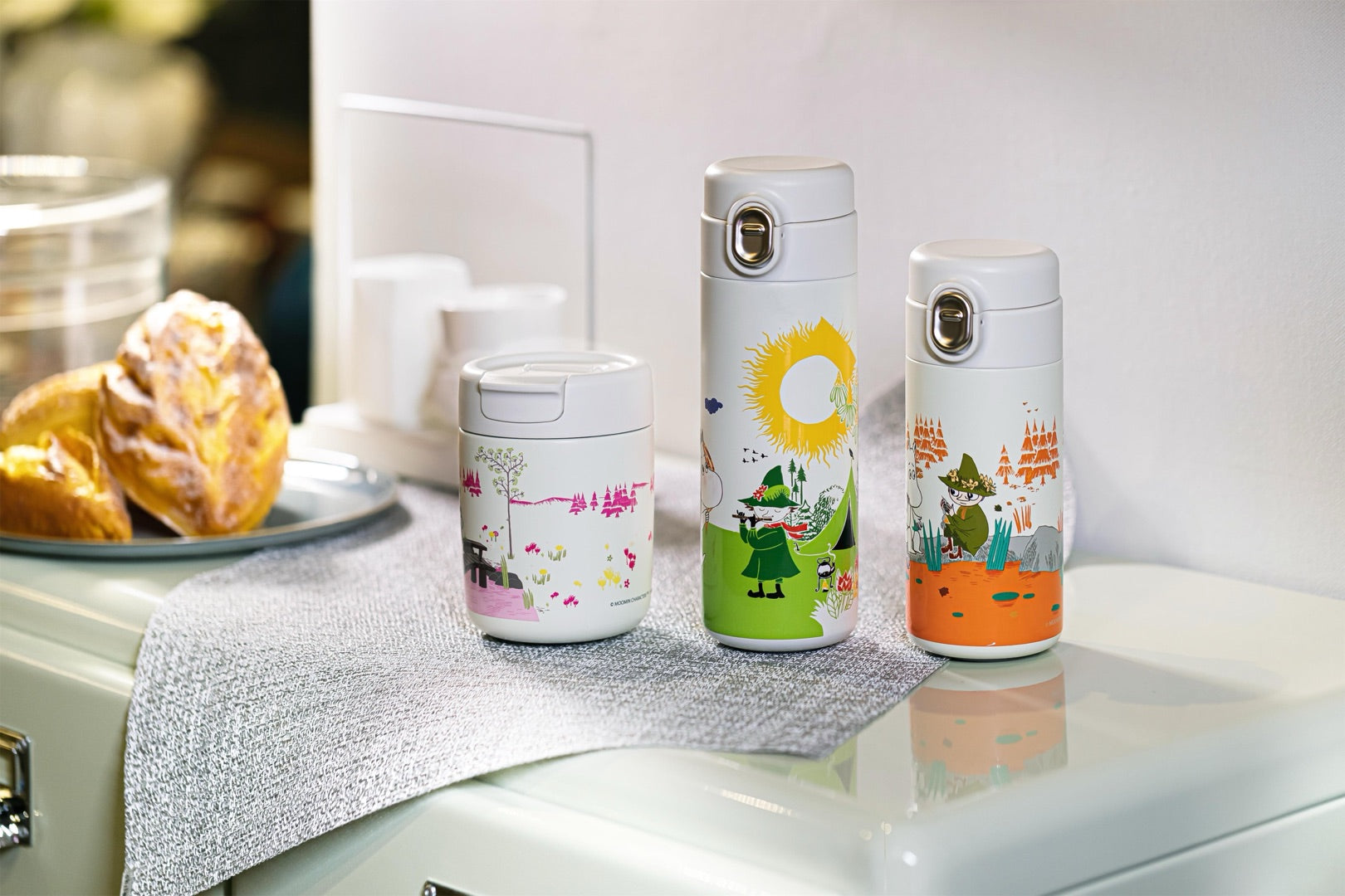 Mumitroldene thermoflaske grøn 420 ml - Dsignhouse