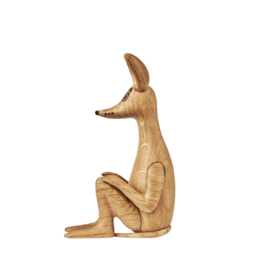 Mumitroldene træfigur egetræ Sniff M - Dsignhouse