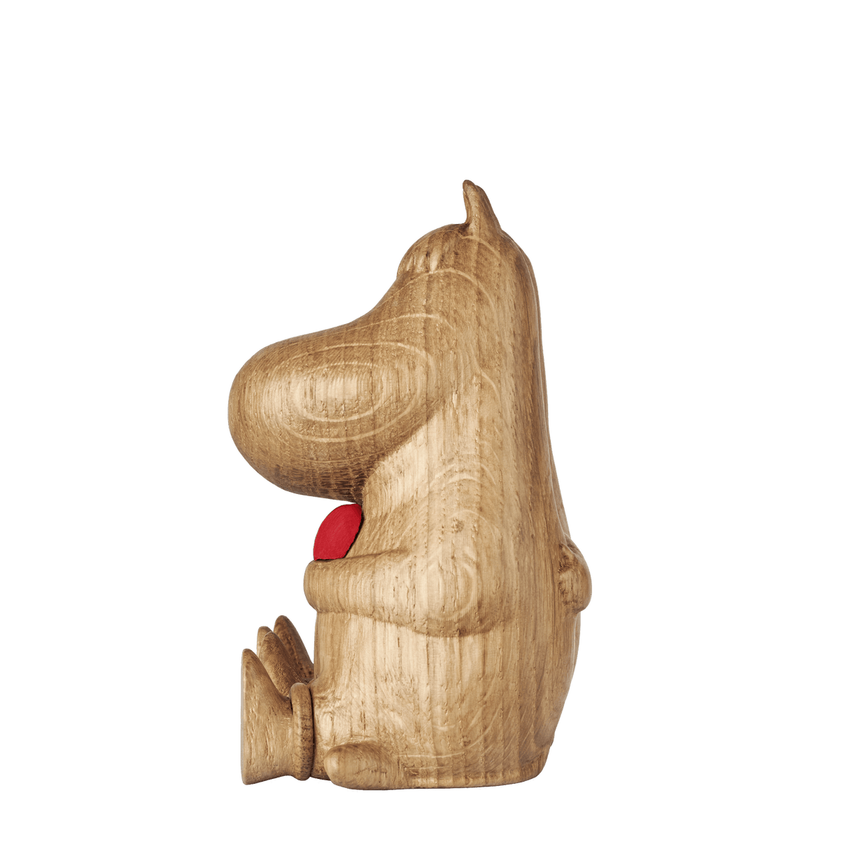 Mumitroldene træfigur egetræ/red heart HUG - Dsignhouse