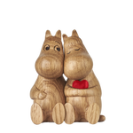 Mumitroldene træfigur egetræ/red heart HUG - Dsignhouse