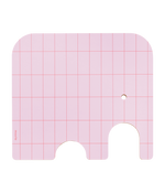 Muurla skærebræt, Elefant, birk/rosa, Medium - Dsignhouse