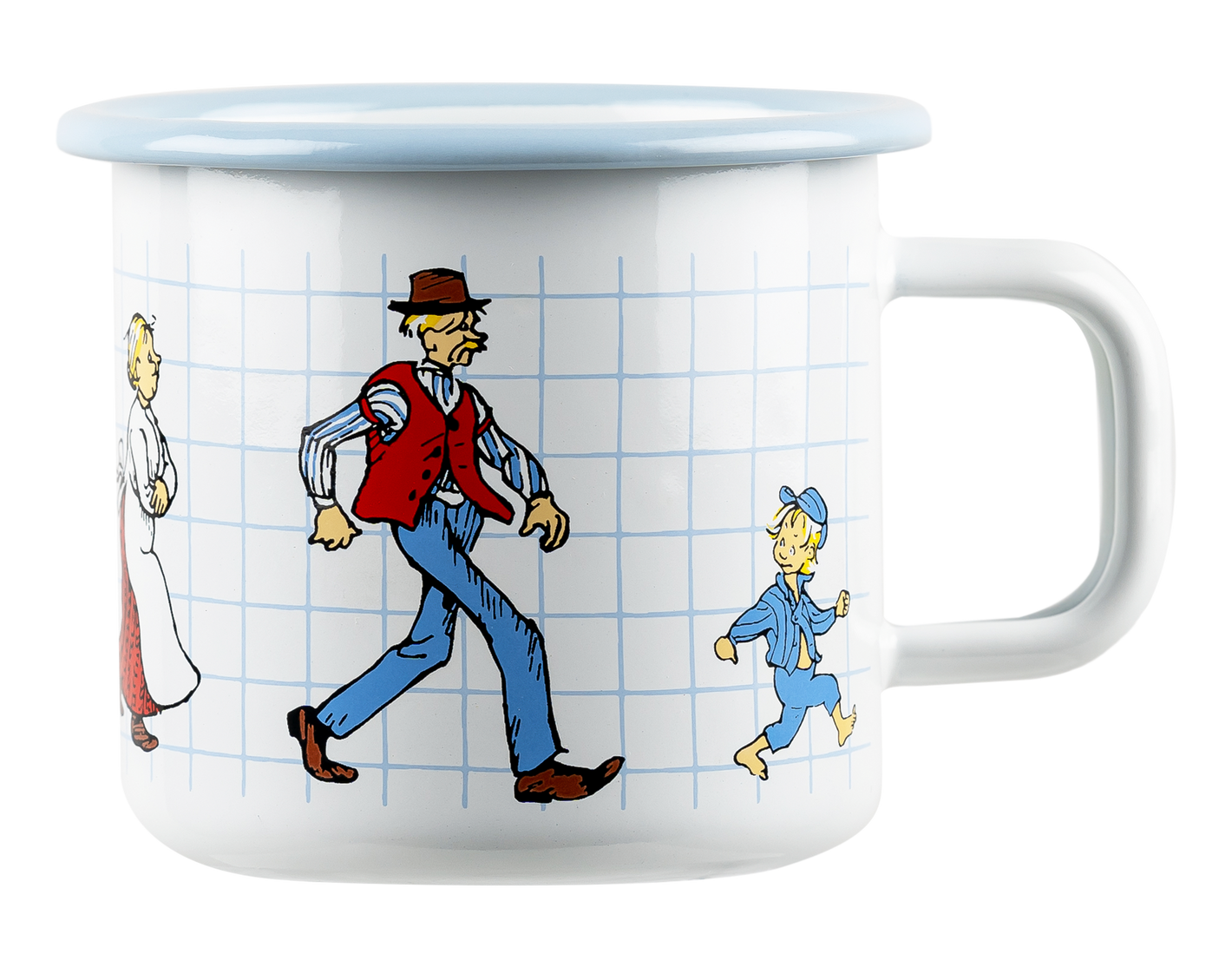 Emil from Lønneberg enamel mug 3.7 dl - The Katthult Folks