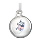 Moomin Christmas bauble Let it Snow Ø5cm set of 4