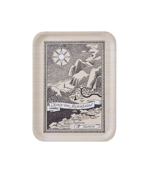Mumitroldene Bakke 42x32 cm - The Map SWE