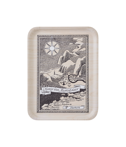 Mumitroldene Bakke 42x32 cm - The Map SWE