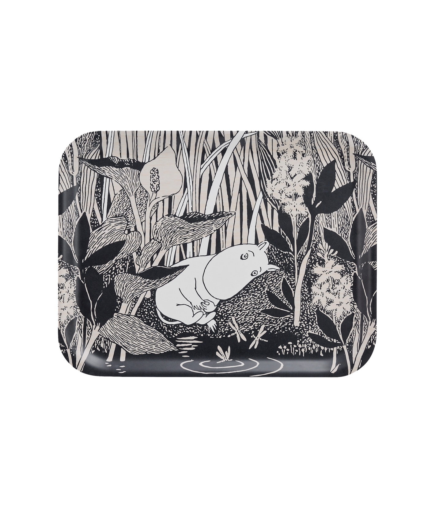 The Moomins Tray 36x28 cm - The Pond
