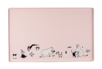 Mumitroldene silikoneunderlag 48 x 30 cm - pink