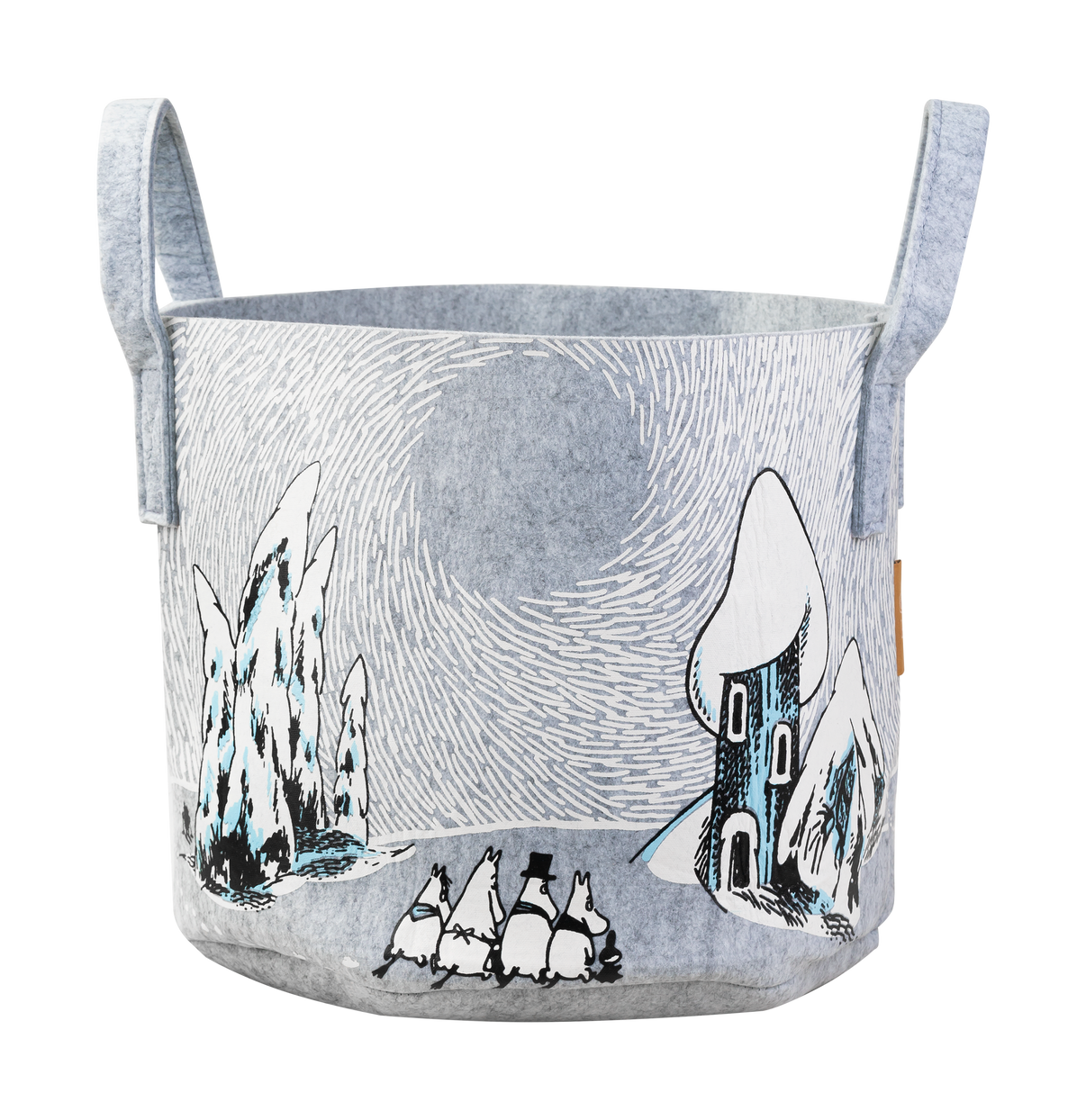 Mumitroldene filtkurv - Snowy Valley 30L - Dsignhouse