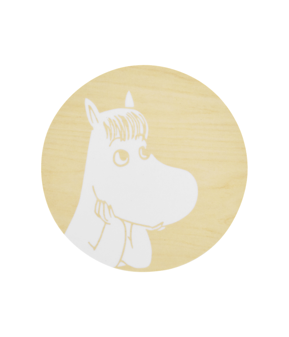 Moomin Coaster 10 cm - Snorkmaiden