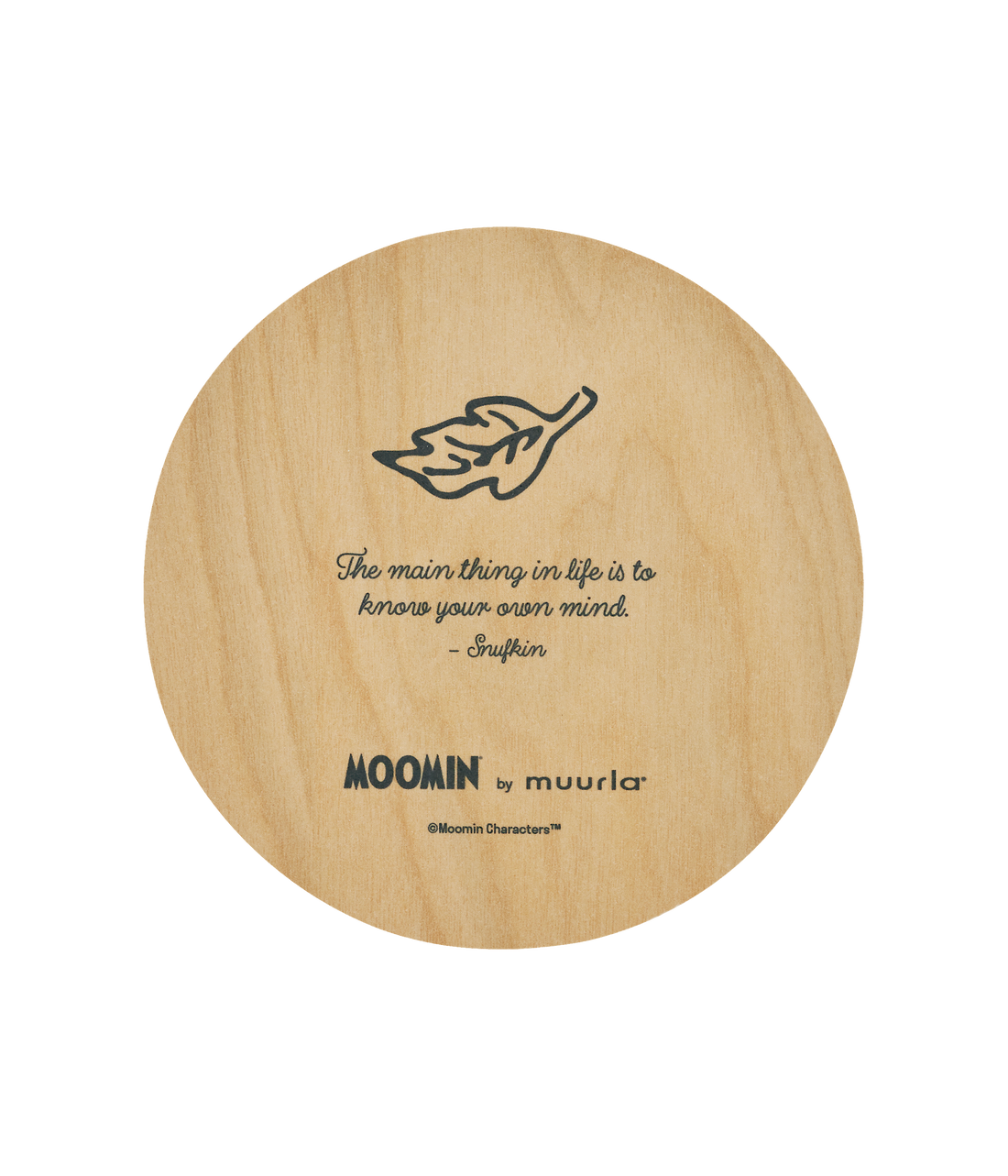 Mumitroldene coaster 10 cm - Snusmumrikken - Dsignhouse