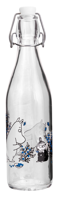 Mumitroldene glasflaske 0,5L Blueberries - Dsignhouse