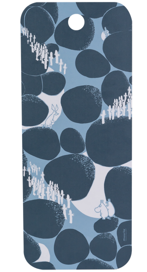 Mumitroldene Skære- & Serveringsbræt 18 x 44 cm - Hattifatternes Ø