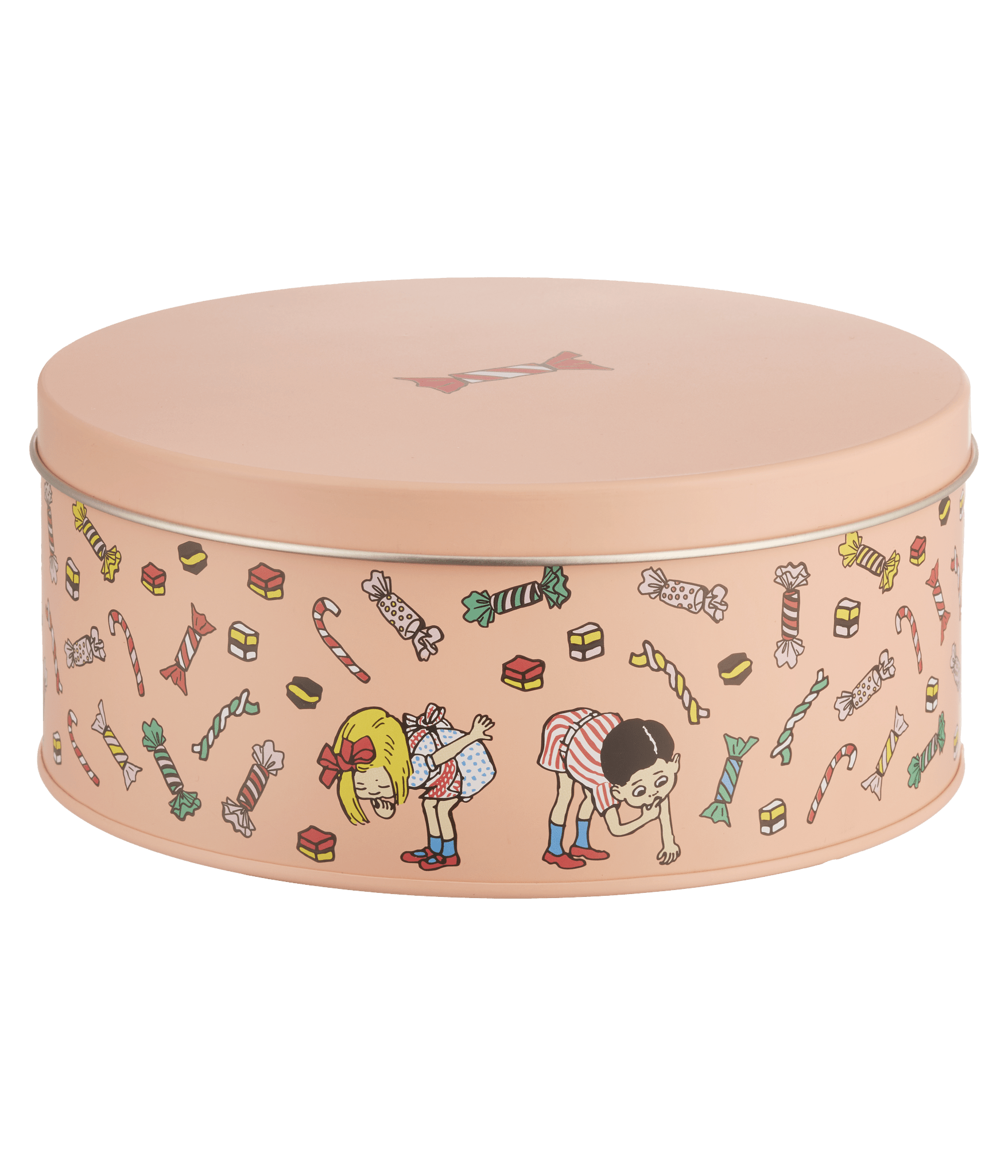 Pippi Langstrømpe Metaldåse Slik 15cm - Dsignhouse