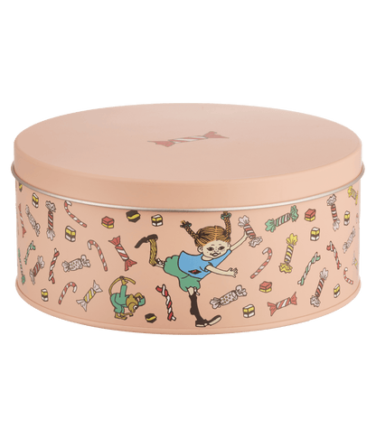 Pippi Langstrømpe Metaldåse Slik 15cm - Dsignhouse