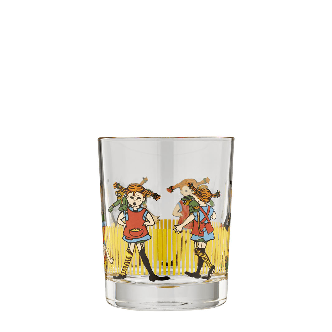 Pippi Langstrømpe drikkeglas 2 dl - Dsignhouse