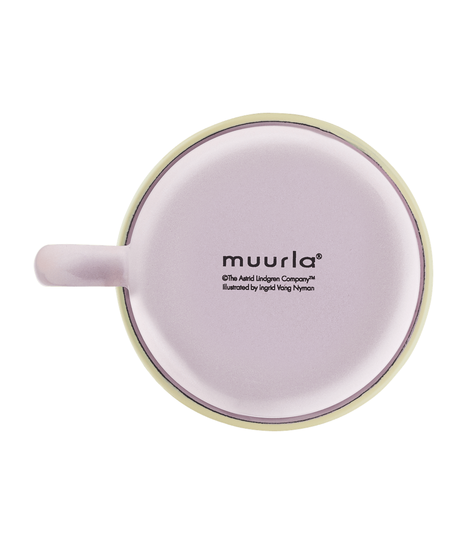 Pippi Langstrømpe emaljekrus Frugter 2,5dl - Dsignhouse