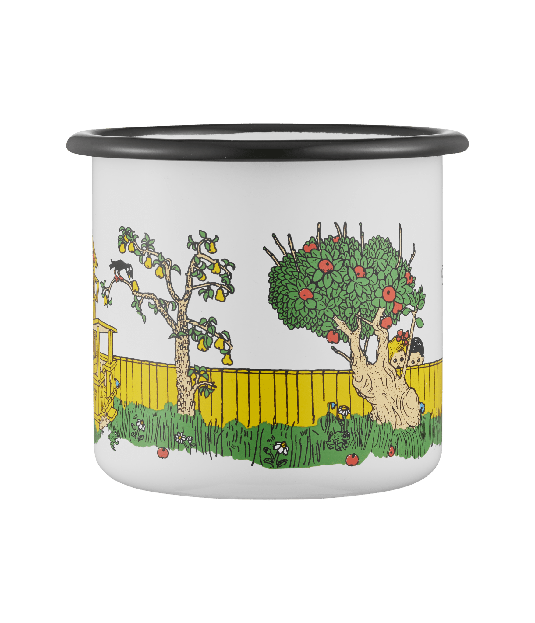 Pippi Langstrømpe emaljekrus Hjemvejen 3,7dl - Dsignhouse