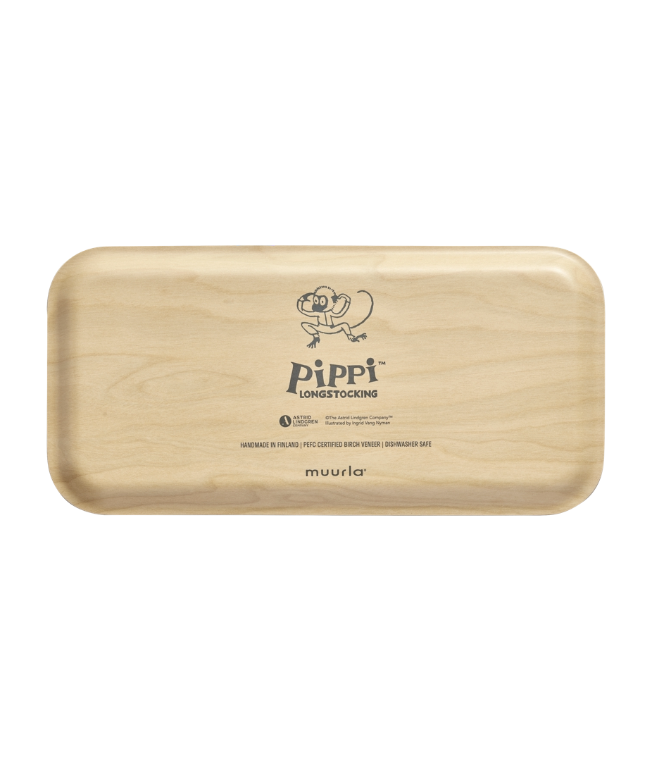 Pippi Langstrømpe bakke 27 x 13 cm