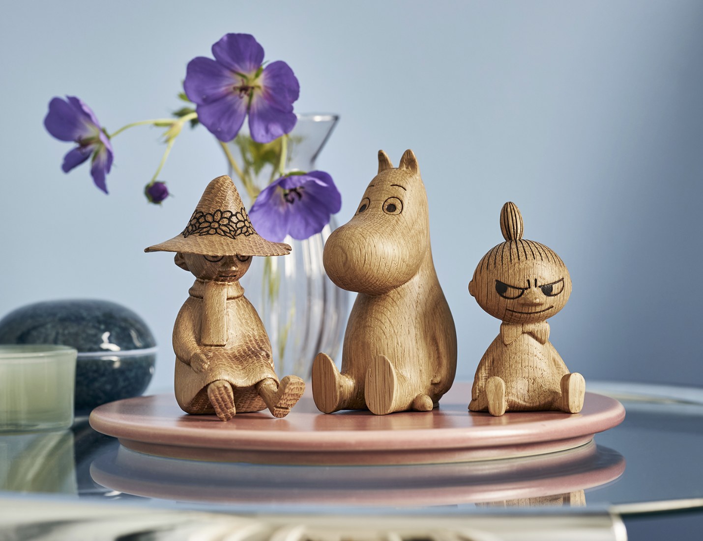 The Moomins wooden figure oak Lille My 7 cm