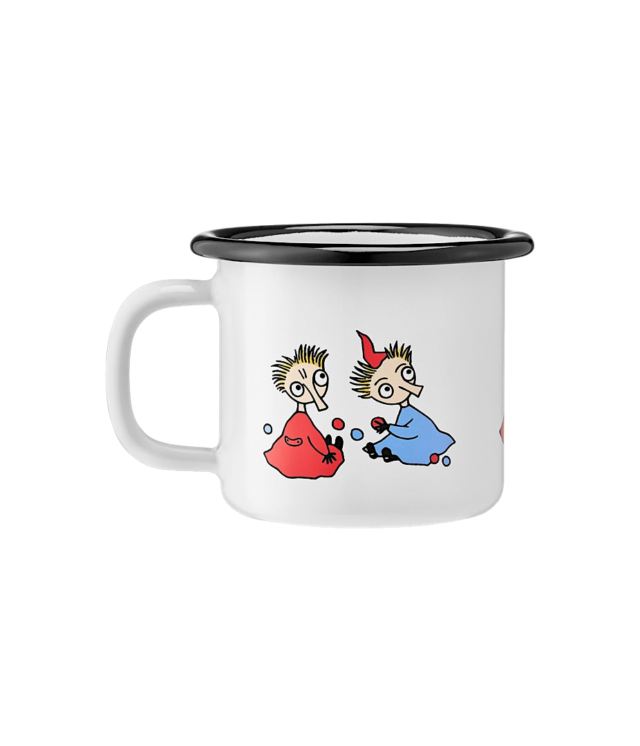 The Moomins Enamel mug 1.5 dl, Thingumy &amp; Bob