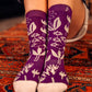 The Moomintrolls Nvrlnd Socks, Little My, Flower Glow Crew