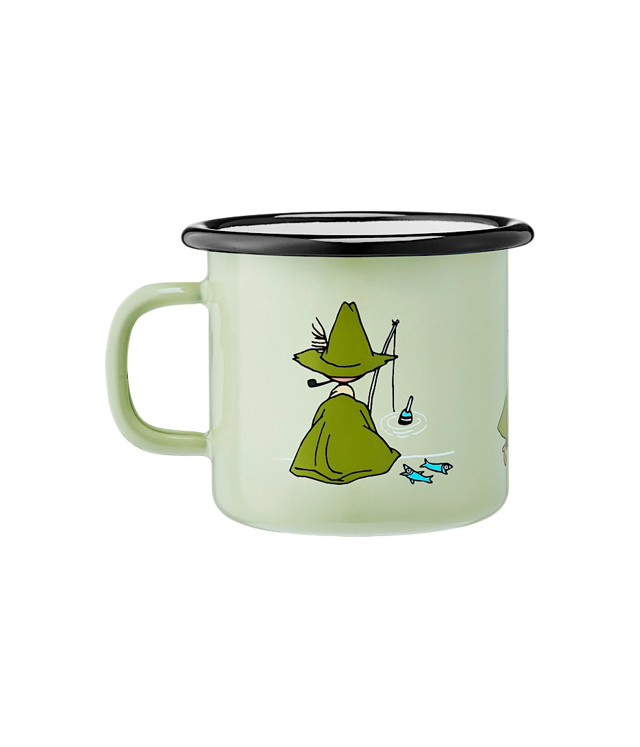 The Moomins Enamel mug 2.5 dl Retro, Mumrikken