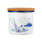 The Moomins enamel jar with cork lid 1.3L, Sailors