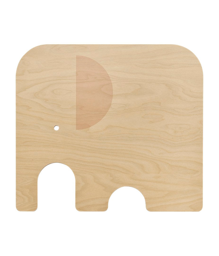 Cutting board, Elephant, birch/yellow, large