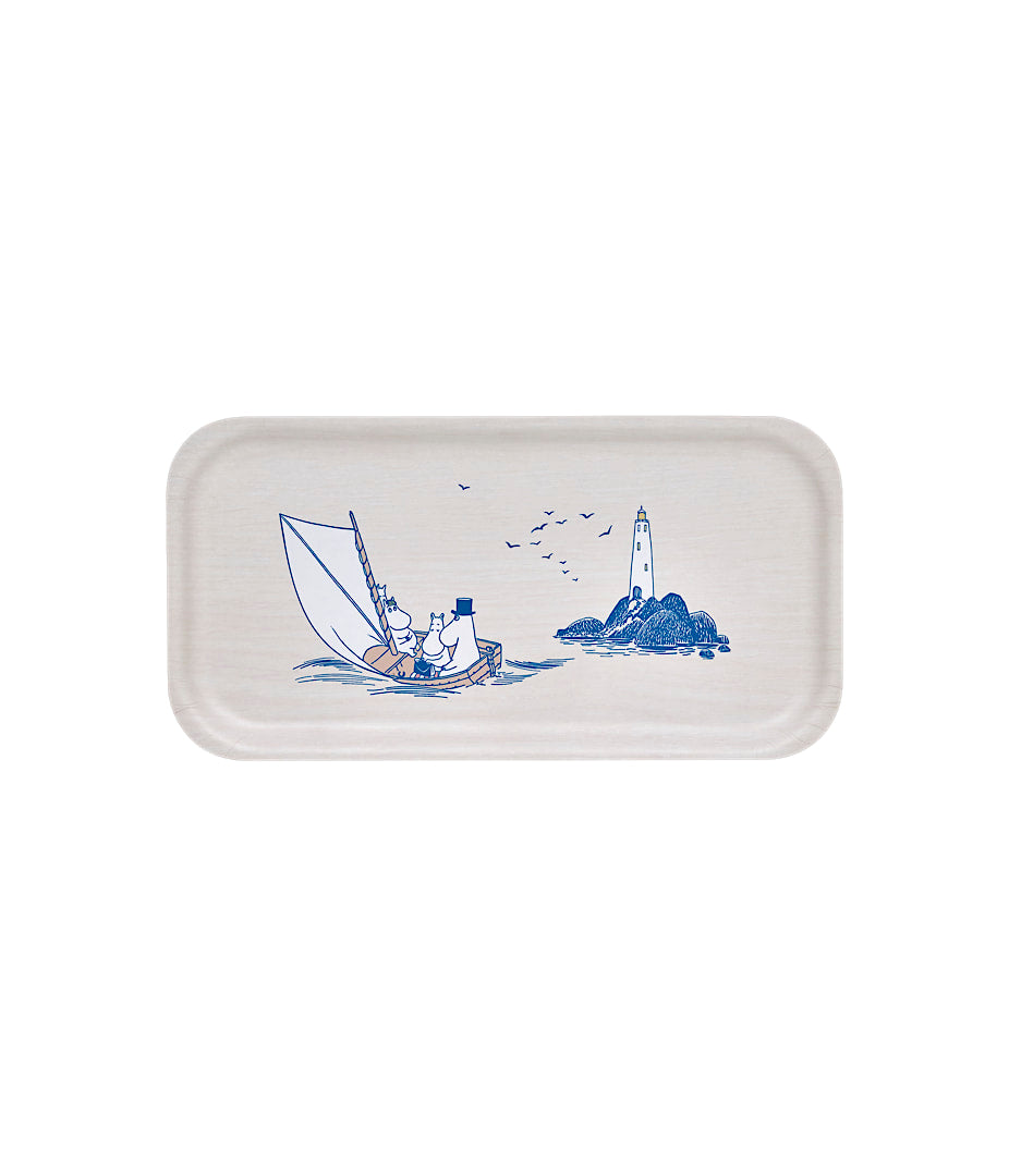 The Moomins Tray 43x22cm, Sailors